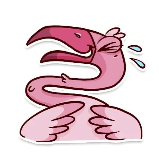 Sticker «Flamingo-2»