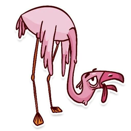 Sticker «Flamingo-6»
