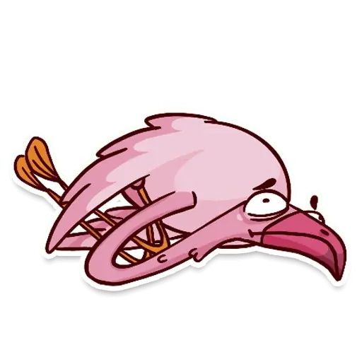 Sticker «Flamingo-7»