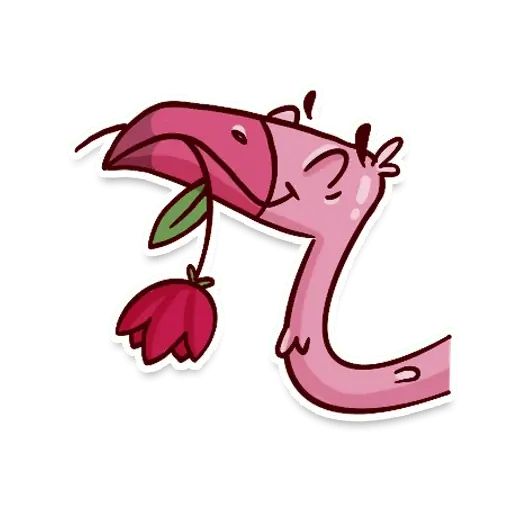 Sticker «Flamingo-9»