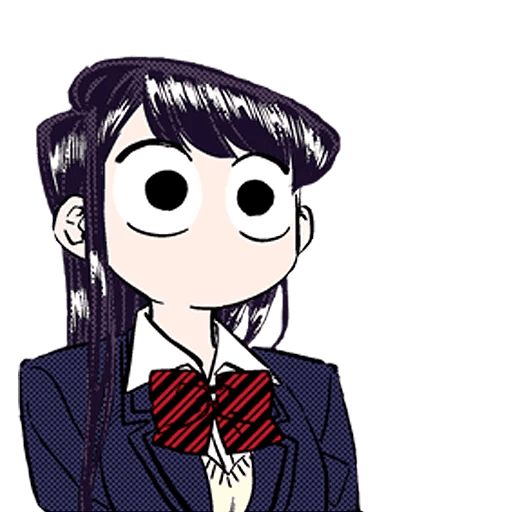 Sticker «Komi-san-1»