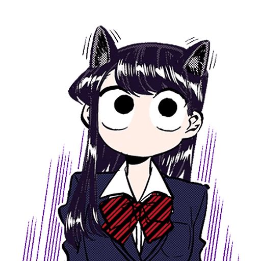 Sticker «Komi-san-3»