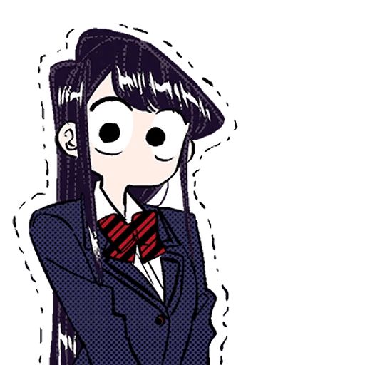 Sticker «Komi-san-4»