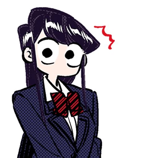 Sticker «Komi-san-6»