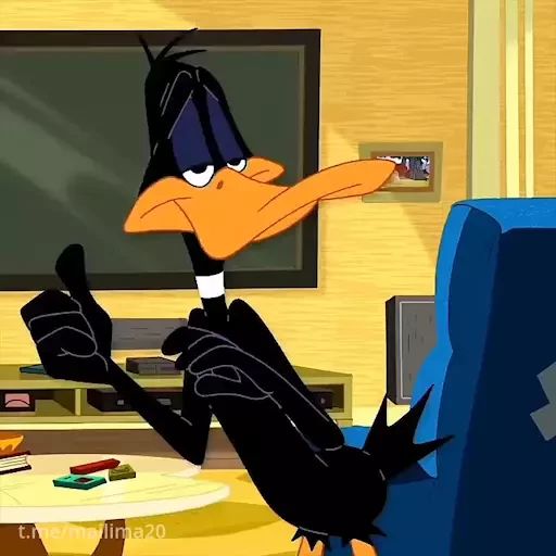 Sticker «Daffy Duck-6»
