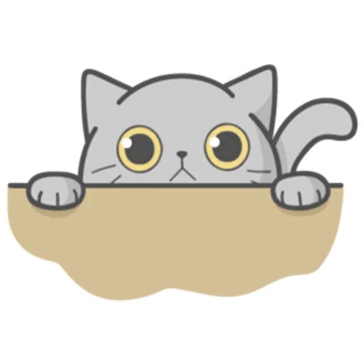 Sticker «Cat Fullmoon-1»