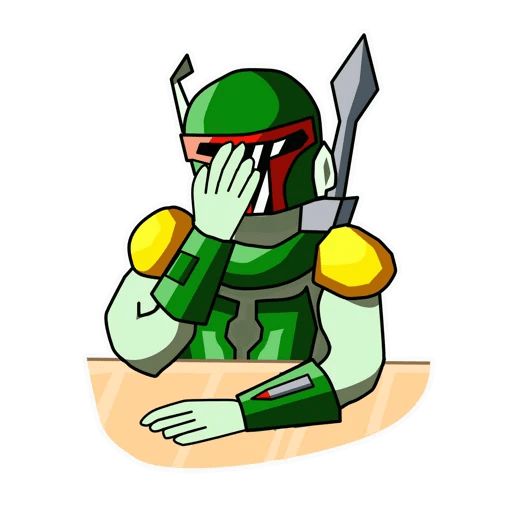 Sticker «Boba Fett-10»