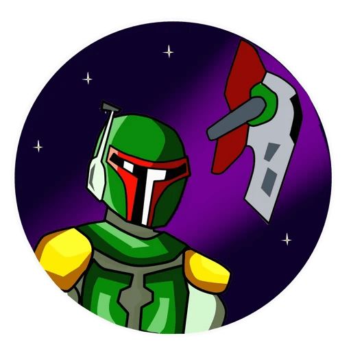 Sticker «Boba Fett-11»