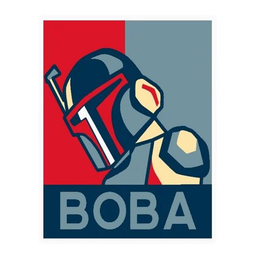 Sticker «Boba Fett-12»