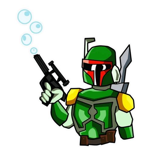 Sticker «Boba Fett-3»