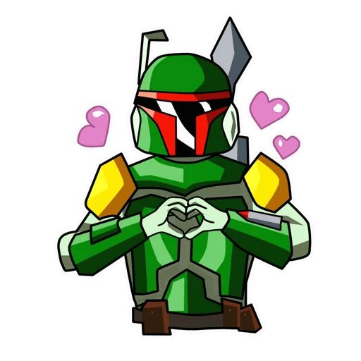 Sticker «Boba Fett-4»