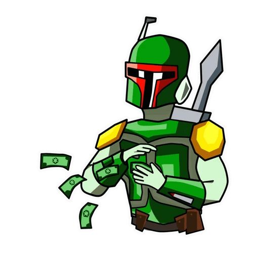 Sticker «Boba Fett-6»