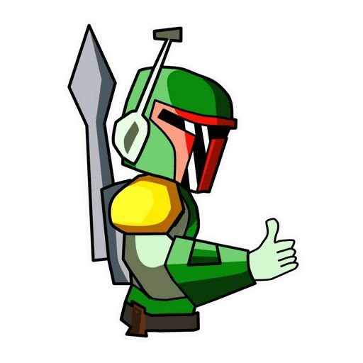 Sticker «Boba Fett-8»