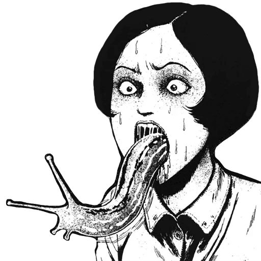 Sticker «Junji Ito-2»