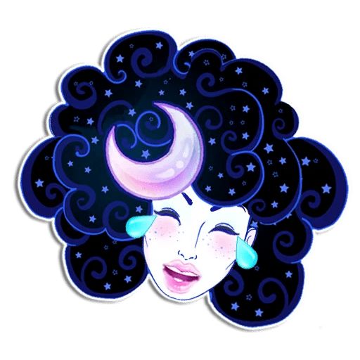 Sticker «Moon Goddess-11»