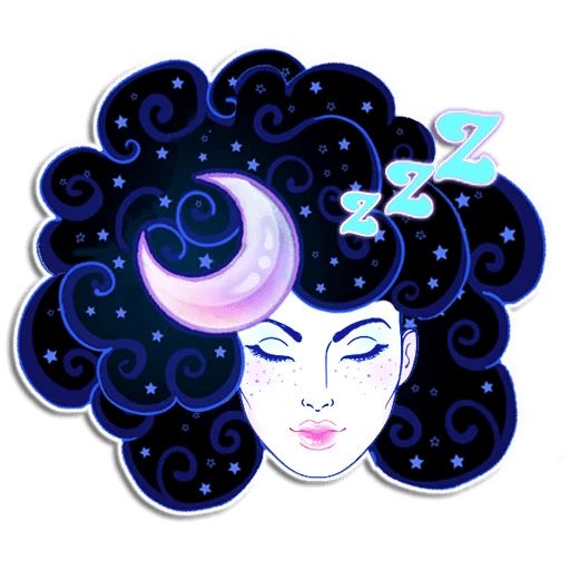 Sticker «Moon Goddess-3»