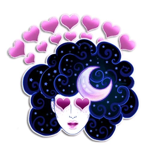 Sticker «Moon Goddess-9»