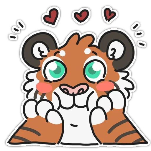 Sticker «Tiger-2»