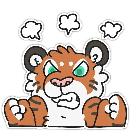 Sticker «Tiger-6»