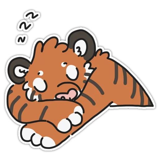 Sticker «Tiger-9»