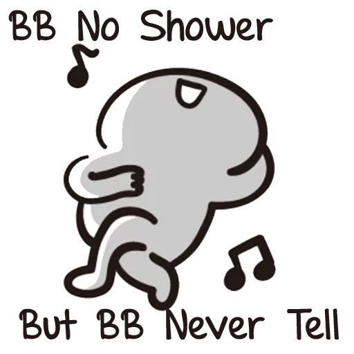 Sticker «Bby Never Tell-3»