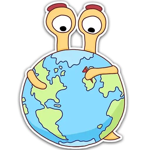 Sticker «Oscar The Snail-10»