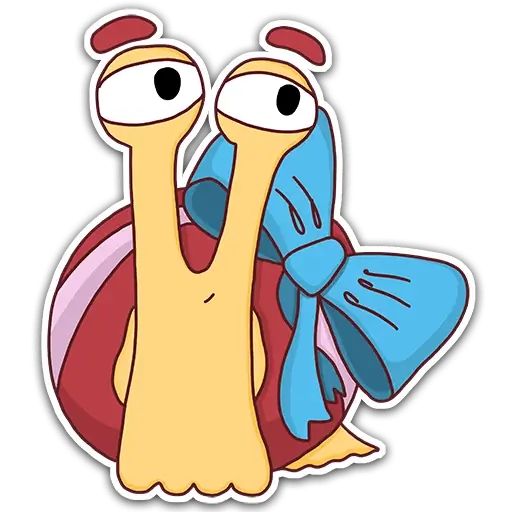 Sticker «Oscar The Snail-2»