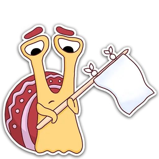 Sticker «Oscar The Snail-8»