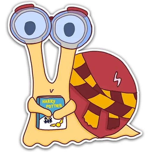 Sticker «Oscar The Snail-9»