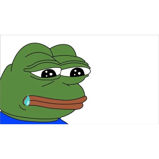 Sticker «Pepe Crying-5»