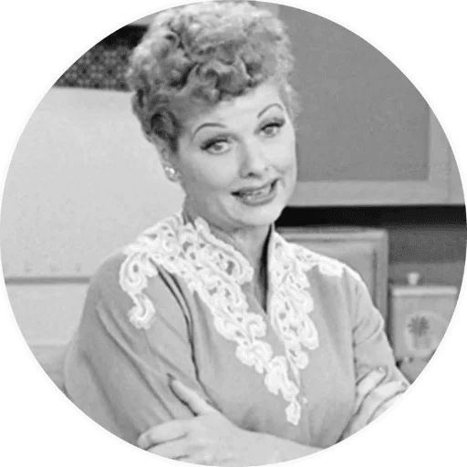 Sticker «I Love Lucy-10»