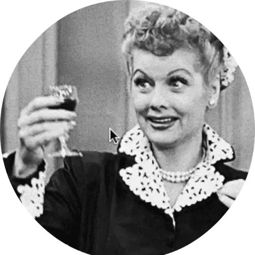 Sticker «I Love Lucy-12»