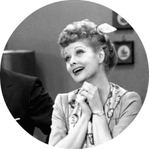 Sticker «I Love Lucy-2»