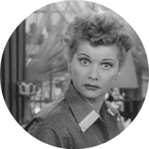 Sticker «I Love Lucy-5»