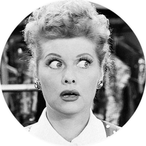 Sticker «I Love Lucy-6»