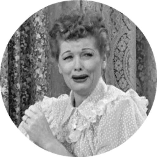 Sticker «I Love Lucy-7»