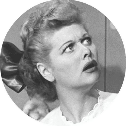 Sticker «I Love Lucy-8»