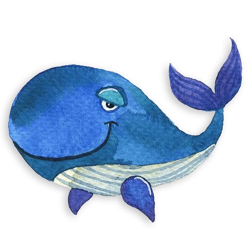 Sticker «Whales-2»