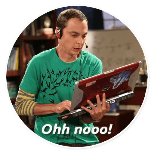 Sticker «The Big Bang Theory-6»