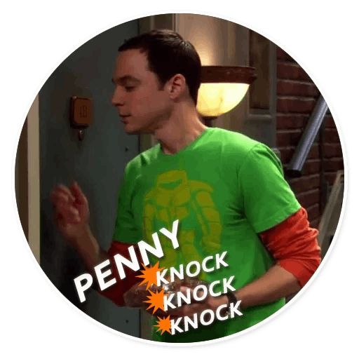 Sticker «The Big Bang Theory-9»