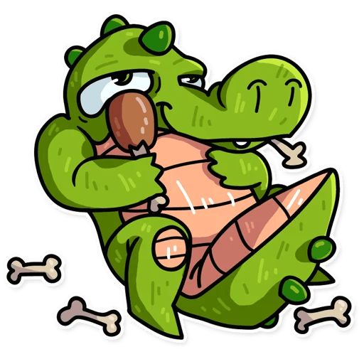Sticker «Harold the Alligator-10»