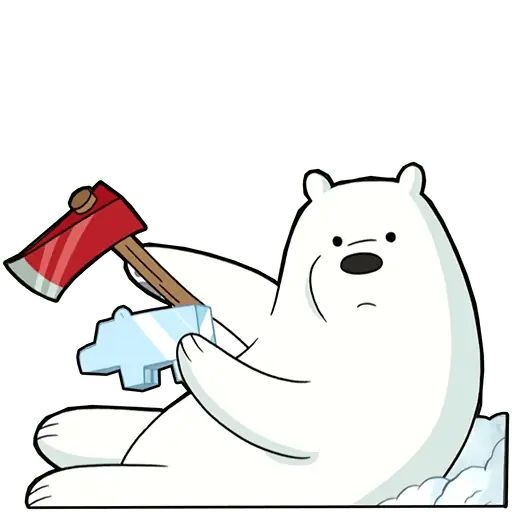 Sticker «We Bare Bears-1»