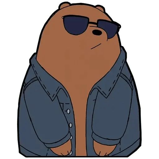Sticker «We Bare Bears-12»