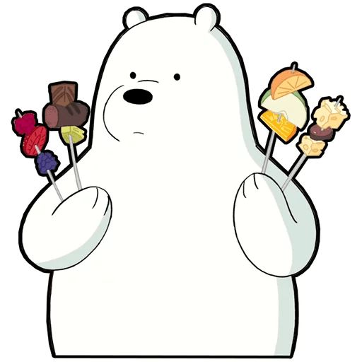 Sticker «We Bare Bears-3»