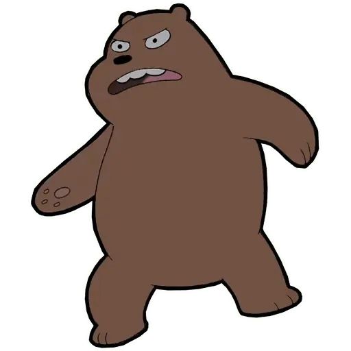 Sticker «We Bare Bears-6»