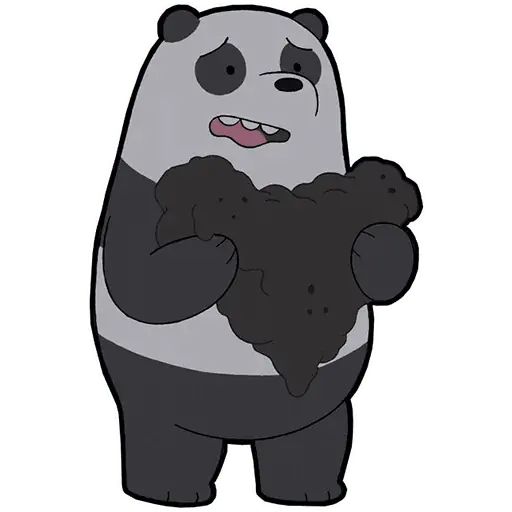 Sticker «We Bare Bears-7»