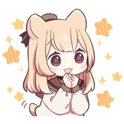 Sticker «Humster-chan-4»