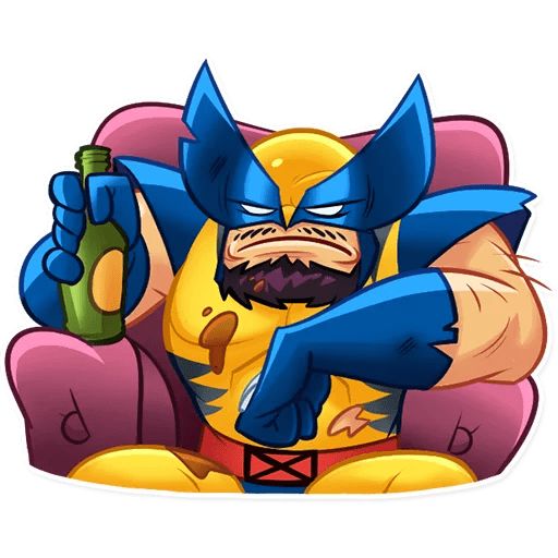 Sticker «Wolverine-4»