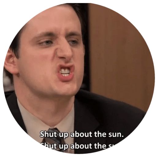 Sticker «The Office-4»