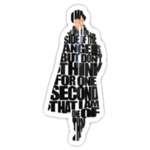 Sticker «Sherlock-5»